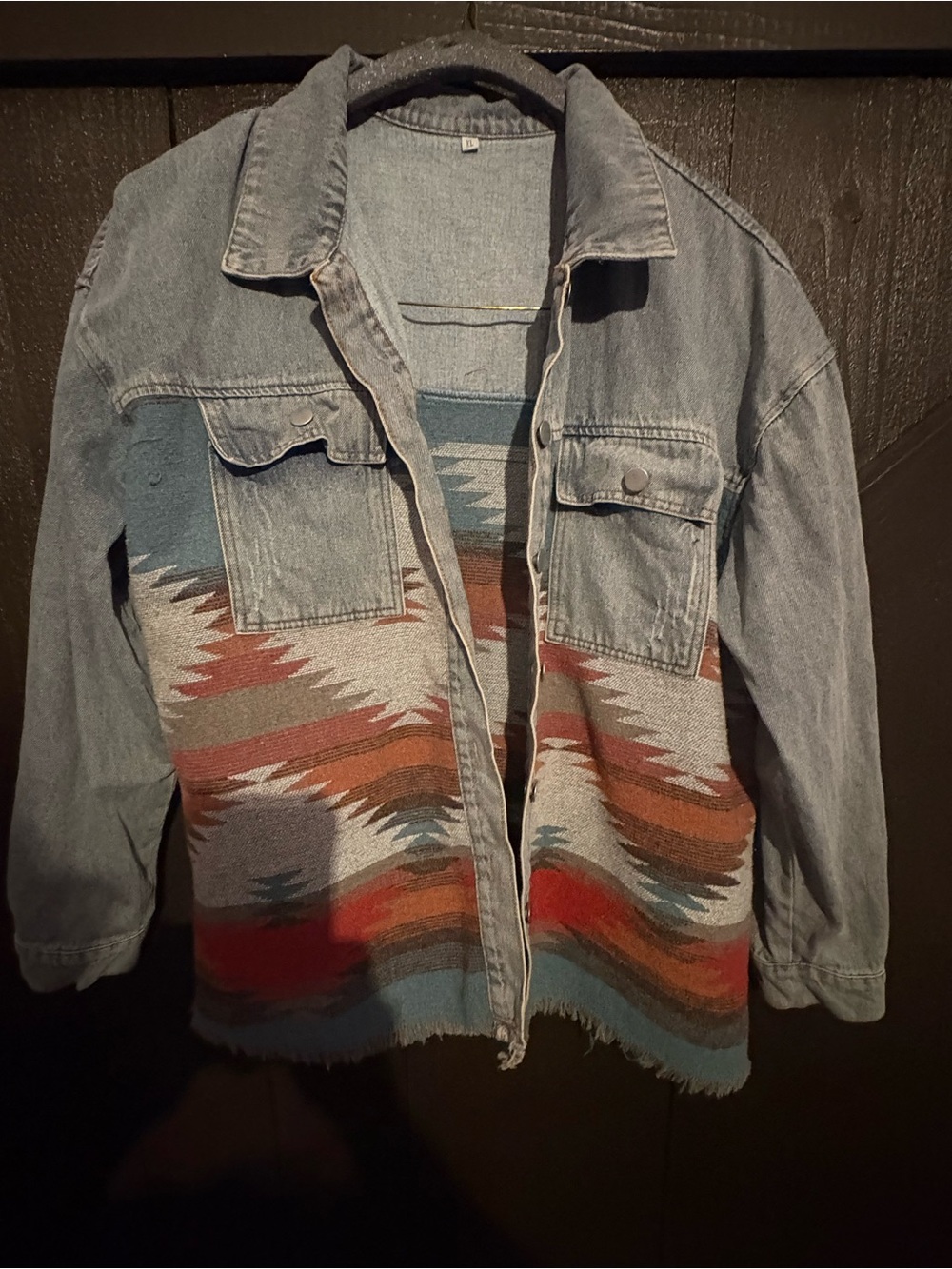 Southwestern Denim Jacket